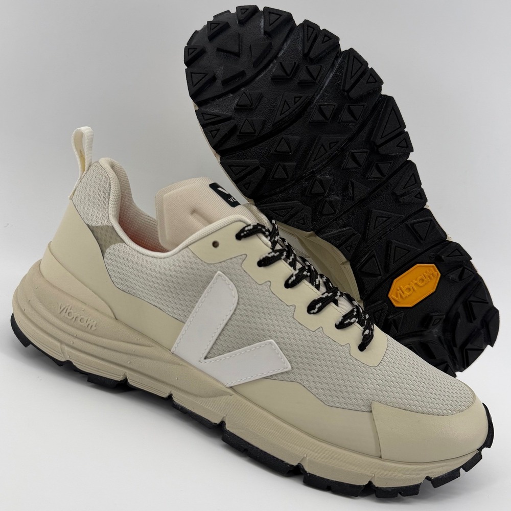 Veja Dekkan Alveomesh Sneakers Womens 10 Natural Beige White Vibram Trail‎ Shoes